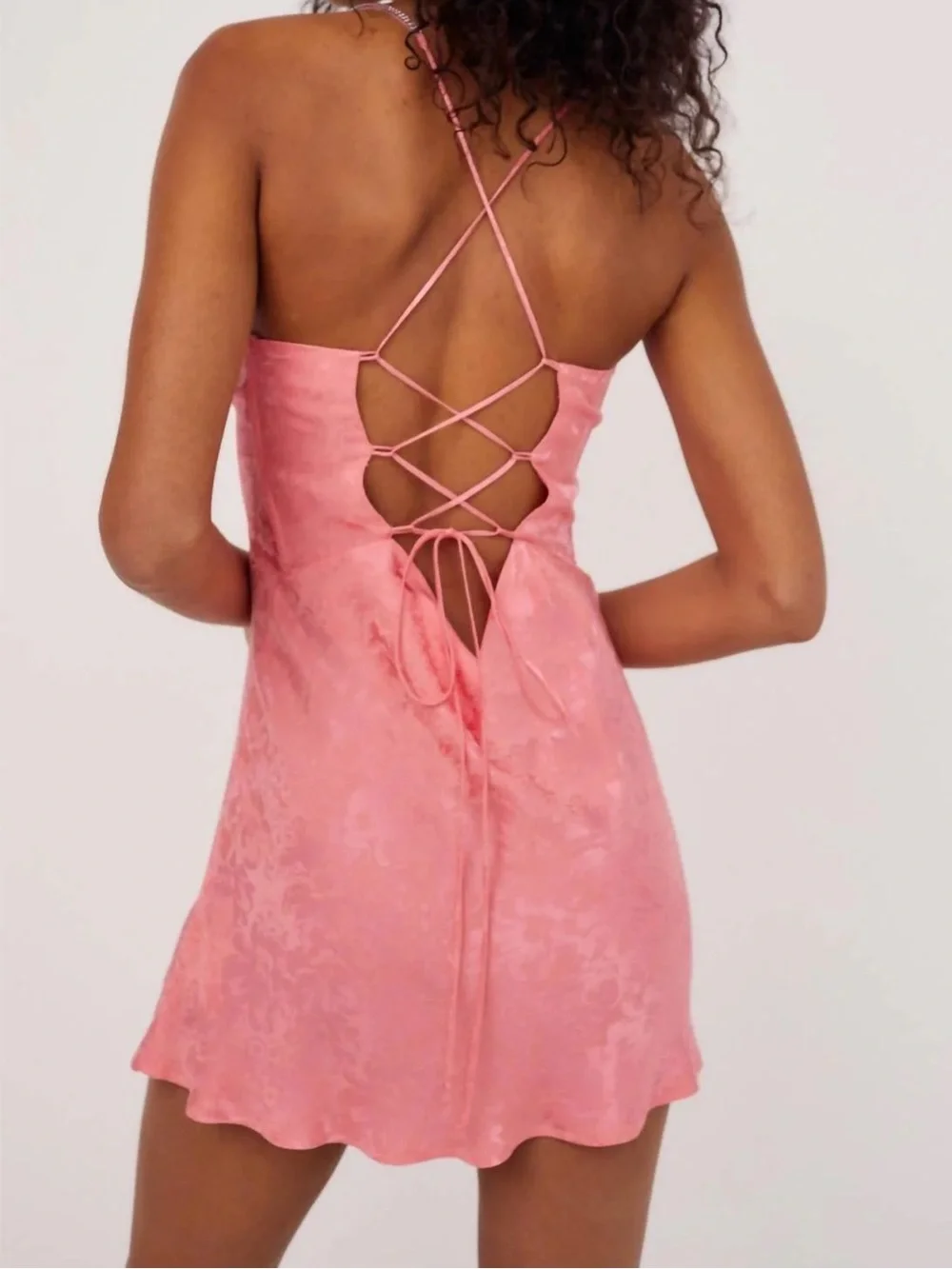 Gabrielle Mini Dress Coral